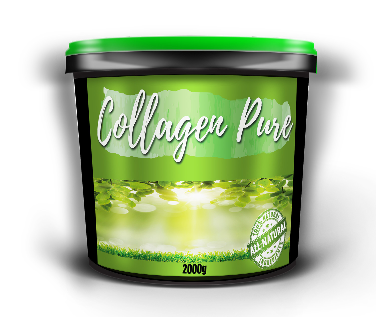 Kollagen Hydrolysat Pulver 2kg Collagen Pure Haut Gelenke Nägel Anti Aging
